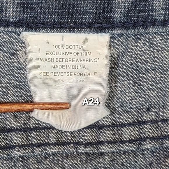 Beverly Hills Polo Jeans Blue Denim Straight Leg Casual Workwear Mens Size 36x31 - Picture 4 of 4